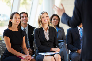 Photo Of A Person Speaking To An Audience - Scott Deming