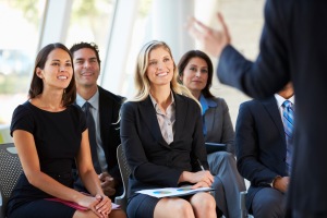 Women audience at conference 170079733