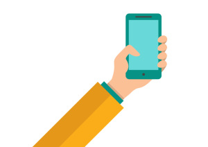hand_holding_a_smartphone_flat_vector_by_superawesomevectors-d9h0ohq